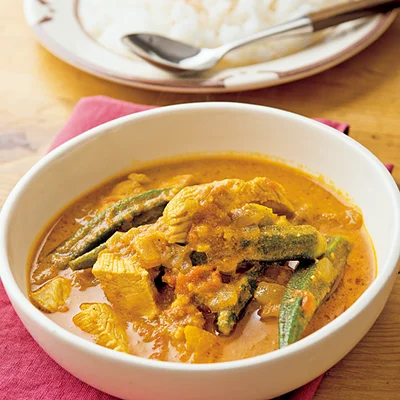 トマトチキンカレー