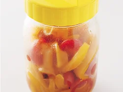 すぐに食べられるが１時間以上おいて味をなじませると、よりおいしい