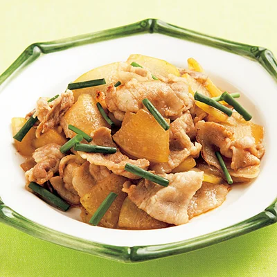 豚肉ととうがんのオイスター炒め