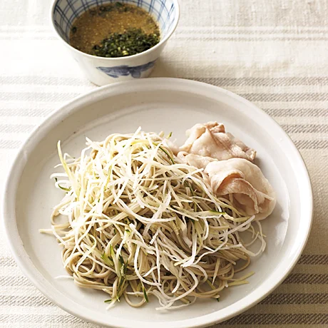 しょうがたっぷりつけ麺