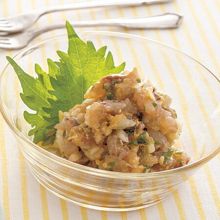 あじポンなめろう By井澤由美子さんの料理レシピ プロのレシピならレタスクラブ