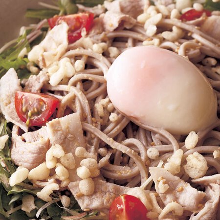 豚しゃぶサラダそば By笠原将弘さんの料理レシピ プロのレシピならレタスクラブ