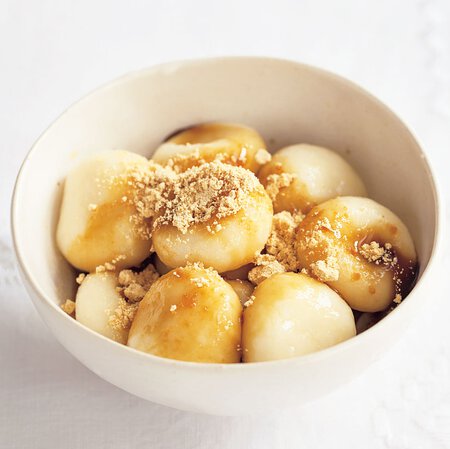 豆腐白玉の黒みつがけ By八田真樹さんの料理レシピ プロのレシピならレタスクラブ