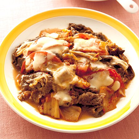 牛肉のキムチチーズ焼き By井原裕子さんの料理レシピ プロのレシピならレタスクラブ