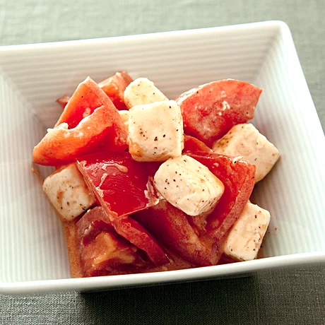 トマトとクリームチーズのサラダ By井原裕子さんの料理レシピ プロのレシピならレタスクラブ