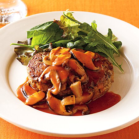 ダブルきのこハンバーグ By石原洋子さんの料理レシピ プロのレシピならレタスクラブ