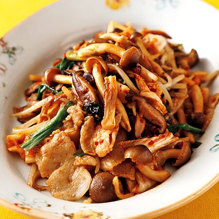 きのこ豚キムチ By牧野直子さんの料理レシピ プロのレシピならレタスクラブ