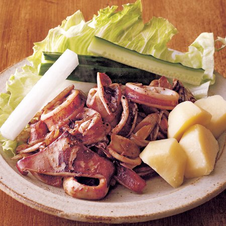 いかの肝炒め By笠原将弘さんの料理レシピ プロのレシピならレタスクラブ