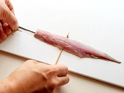 薄皮を除くことで口当たりがよくなる