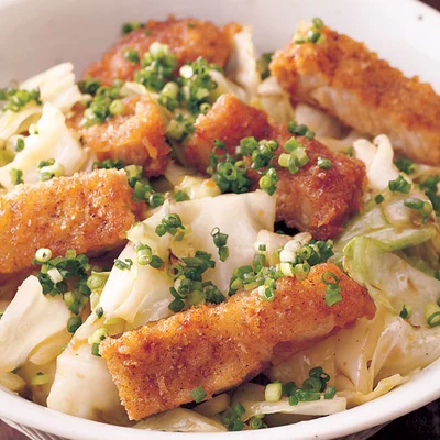 カツキャベツ丼