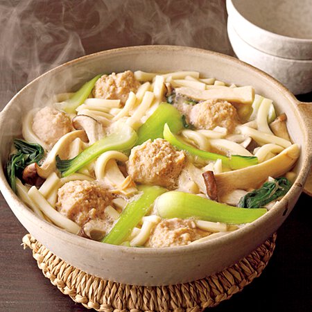 とりつくねうどん鍋 By笠原将弘さんの料理レシピ プロのレシピならレタスクラブ