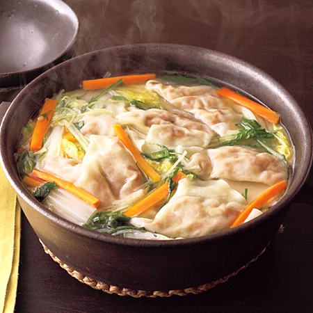 納豆ワンタン鍋