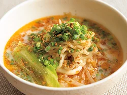 ピリ辛ラーメンに！