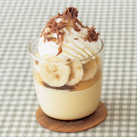 チョコバナナパフェプリン By坂田阿希子さんの料理レシピ プロのレシピならレタスクラブ