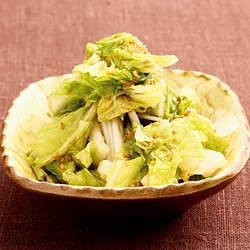 白菜のおかかポン酢あえ