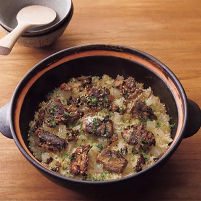 さば大根土鍋飯