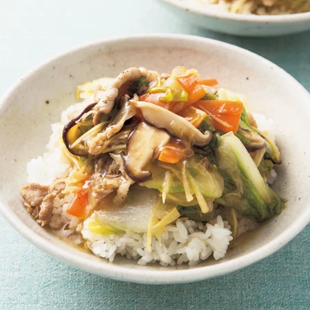 しょうがたっぷり中華丼