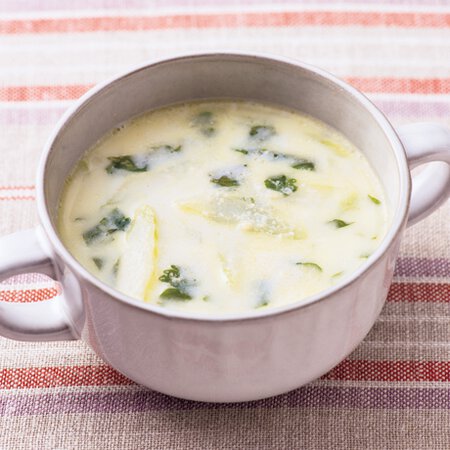 セロリのミルクスープ By藤野嘉子さんの料理レシピ プロのレシピならレタスクラブ