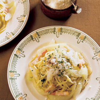 クリーム系パスタ スパゲッティのレシピ プロのレシピならレタスクラブ