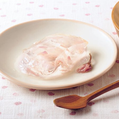 桜の花ゼリー Byたくまたまえさんの料理レシピ プロのレシピならレタスクラブ