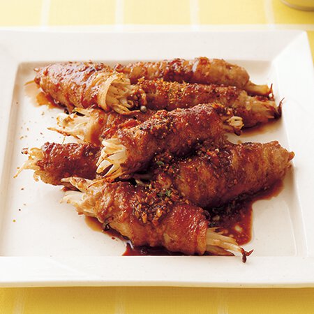 もやしの豚巻き香味照り焼き By藤井恵さんの料理レシピ プロのレシピならレタスクラブ