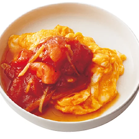 トマト卵炒め
