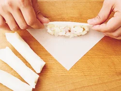 コロッケ味の春巻き Byつむぎや 金子健一 マツーラユタカ さんの料理レシピ プロのレシピならレタスクラブ