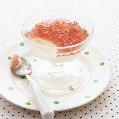 グラスワインチーズケーキ