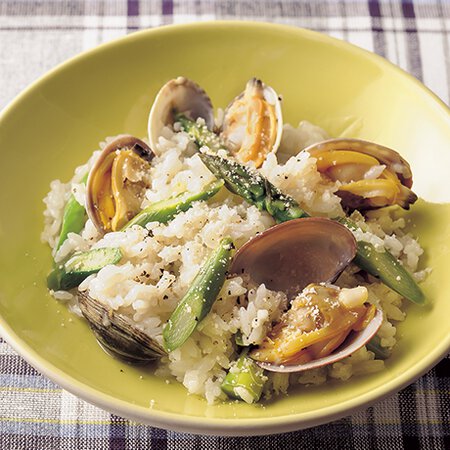 あさりチーズリゾット By牛尾理恵さんの料理レシピ プロのレシピならレタスクラブ
