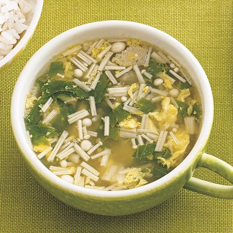 セロリのかきたまスープ By牧野直子さんの料理レシピ プロのレシピならレタスクラブ