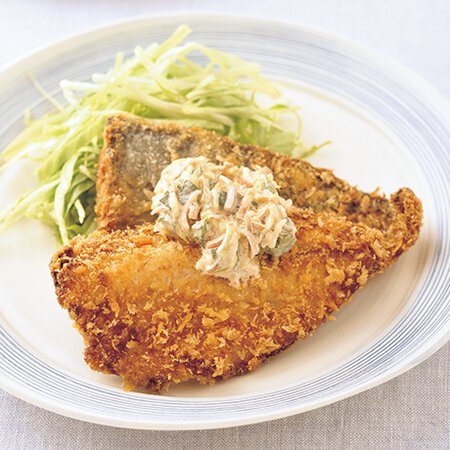 あじフライ和風タルタルソース添え By伊藤朗子さんの料理レシピ プロのレシピならレタスクラブ