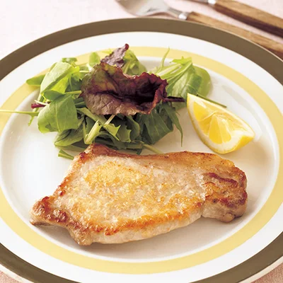豚肉のパリパリチーズ焼き