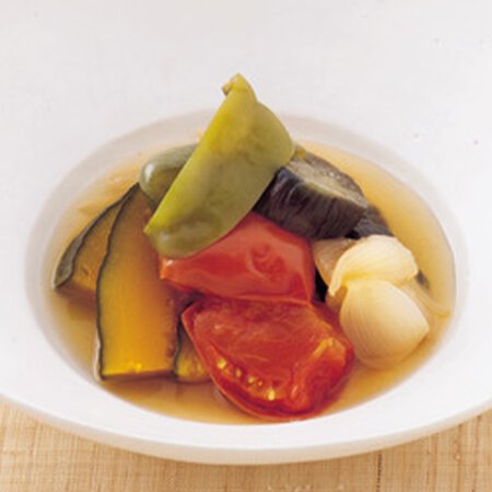 夏野菜の炊いたん By大原千鶴さんの料理レシピ プロのレシピならレタスクラブ
