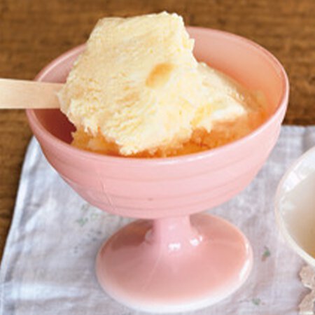 桃のヨーグルトアイス By飯塚有紀子さんの料理レシピ プロのレシピならレタスクラブ