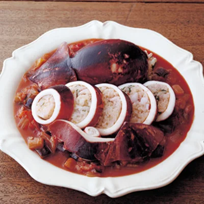 夏のいか飯
