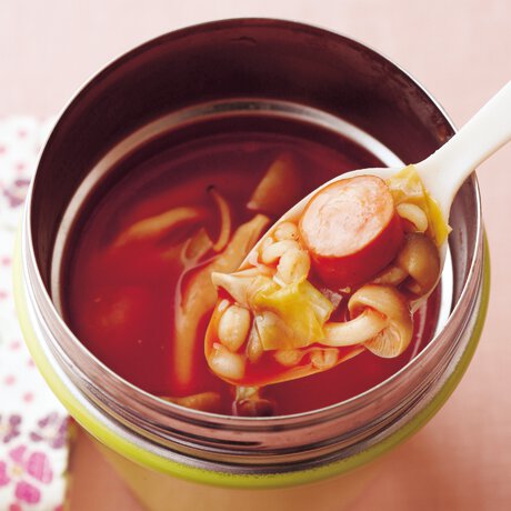 きのこのミネストローネスープ By堤人美さんの料理レシピ プロのレシピならレタスクラブ