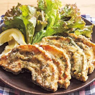 車麩の青のりから揚げ