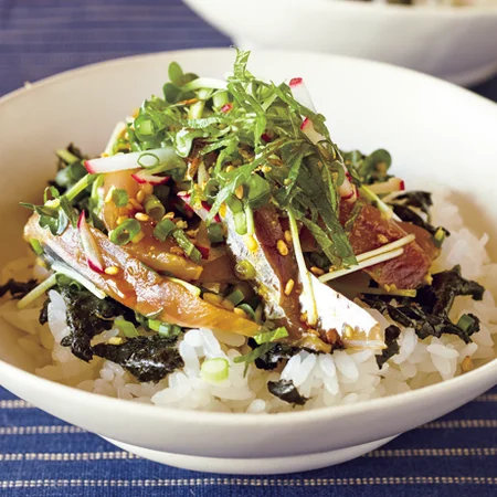 さんまの薬味丼