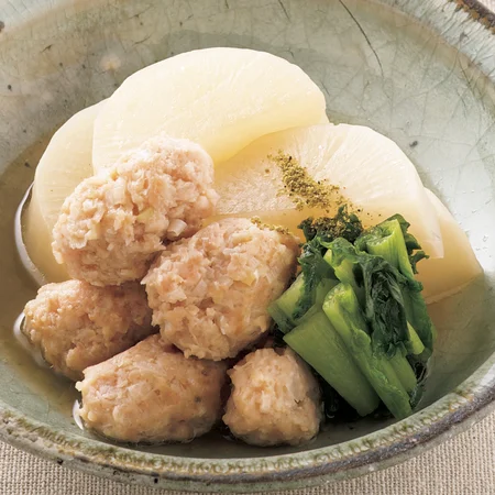 とりだんごと大根の煮もの