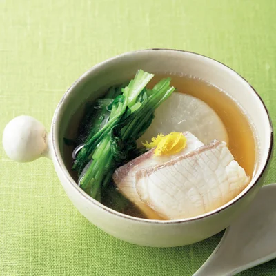 ぶりと大根のゆず風味汁