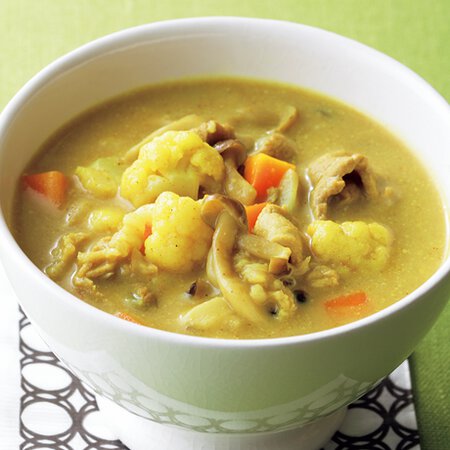 豚肉とカリフラワーのカレー豆乳スープ By大越郷子さんの料理レシピ プロのレシピならレタスクラブ