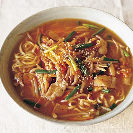 豚キムチあんかけラーメン