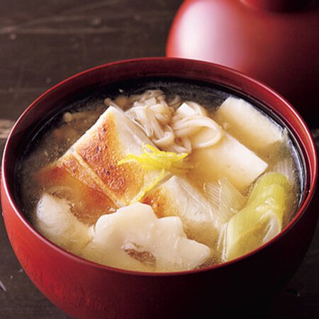 みぞれ湯豆腐雑煮 By笠原将弘さんの料理レシピ プロのレシピならレタスクラブ