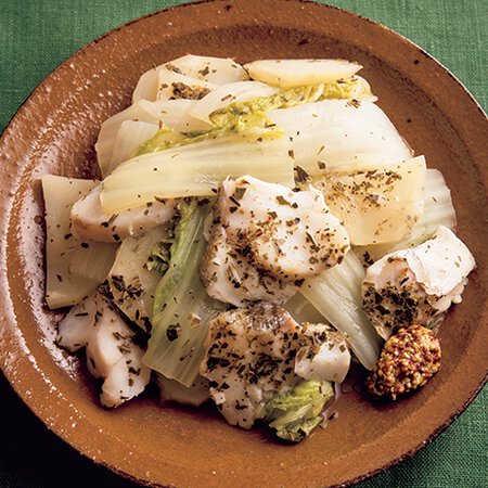 白菜とたらのハーブ蒸し By井原裕子さんの料理レシピ プロのレシピならレタスクラブ