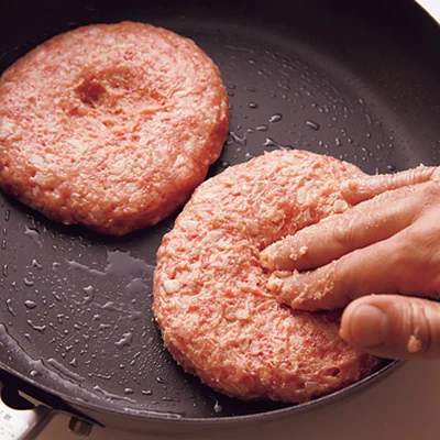 基本のハンバーグだね
