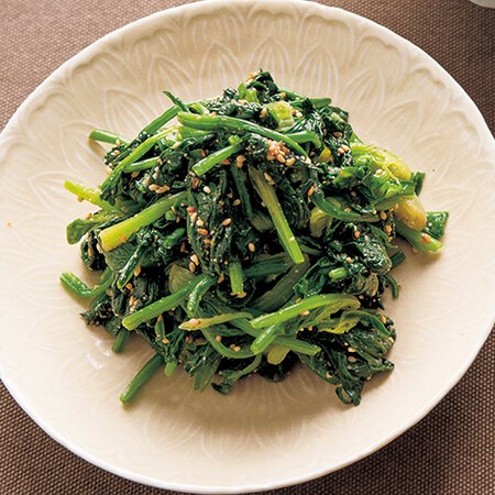 ほうれん草のごまあえ By藤井恵さんの料理レシピ プロのレシピならレタスクラブ