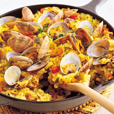 フライパンパエリャ １ By堤人美さんの料理レシピ プロのレシピならレタスクラブ