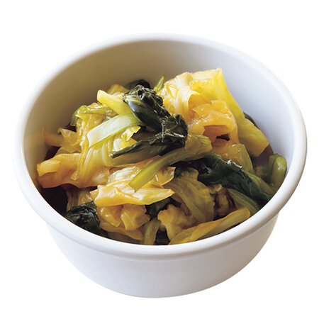 キャベツと小松菜の煮びたし By牛尾理恵さんの料理レシピ プロのレシピならレタスクラブ