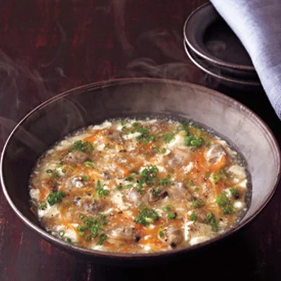 あさりと豆腐のうま煮