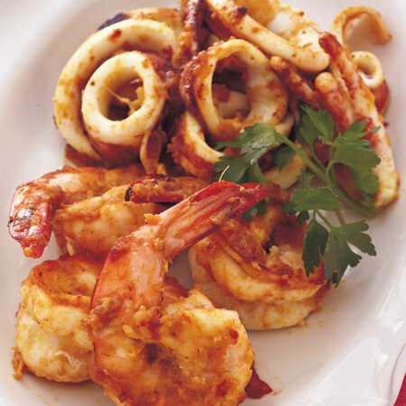 いかとえびのカレーマリネ焼き By牛尾理恵さんの料理レシピ プロのレシピならレタスクラブ